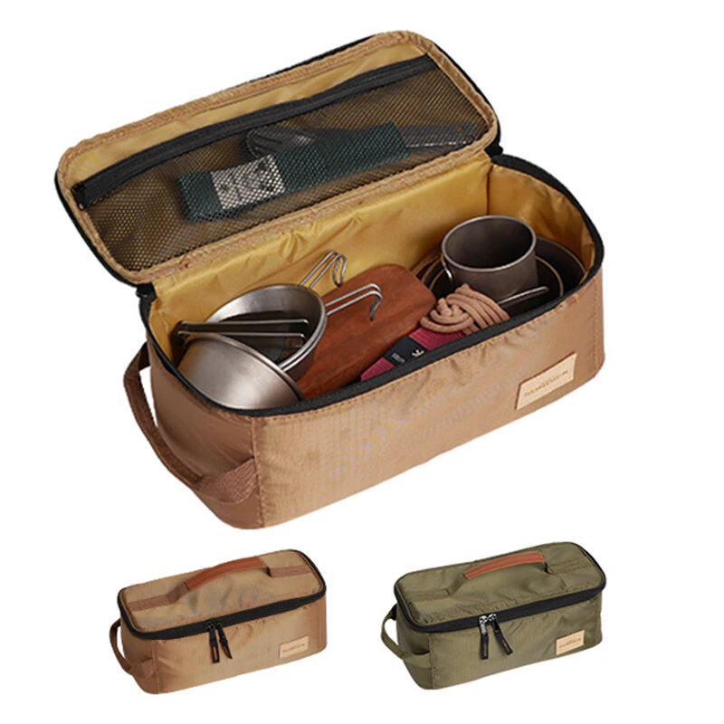 IPRee Large Capacity Light Weight Bag Picnics Travel Gadget Carring Out Shower Box Camping Storage Bag Outdoor Tablewares Bag (image for) IPRee Large Capacity Light Weight Bag Picnics Travel Gadget Carring Out Shower Box Camping Storage Bag Outdoor Tablewares Bag